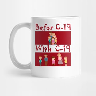 stay home - stay distance - stay safe Mug